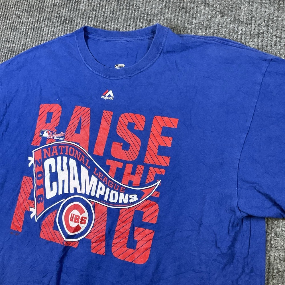 Chicago Cubs 2016 National League Champions T-Shirt Size Men's XLarge